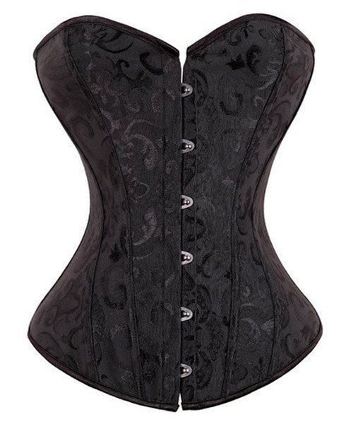 [44% OFF] Body Shaper Criss-Cross Lace-Up Strapless Corset Top | Rosegal
