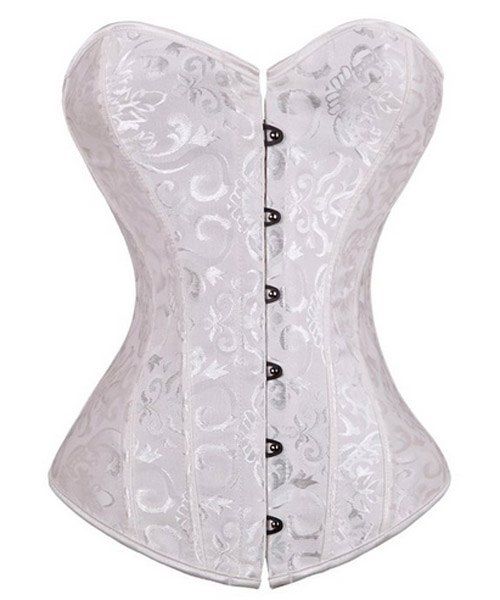 Latest Body Shaper Criss-Cross Lace-Up Strapless Corset Top  