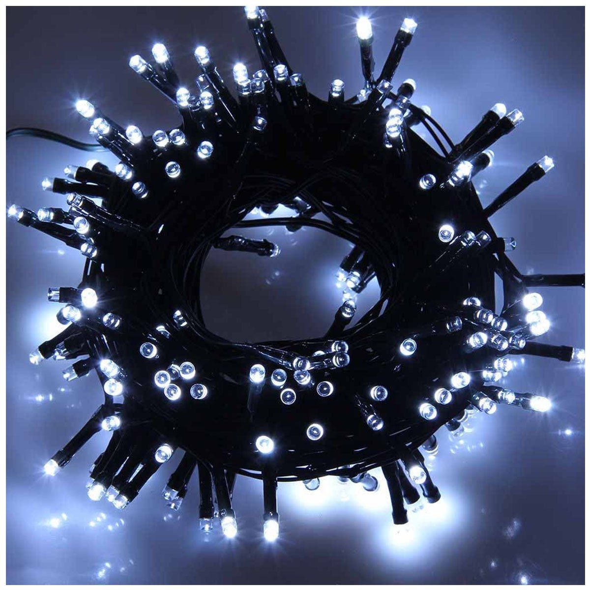 

Solar Powered 17M 100 LED String Light Low Voltage Water Resistance for Christmas Holiday Wedding Party, White;blue;green;yellow;white