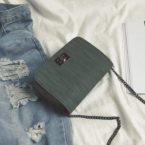 Small Bag Trend Version Chain Chain Small Square Bag Lock Single Shoulder Shoulder Bag