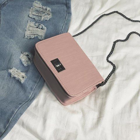 Small Bag Trend Version Chain Chain Small Square Bag Lock Single Shoulder Shoulder Bag