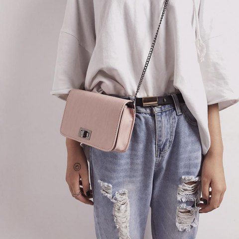Small Bag Trend Version Chain Chain Small Square Bag Lock Single Shoulder Shoulder Bag