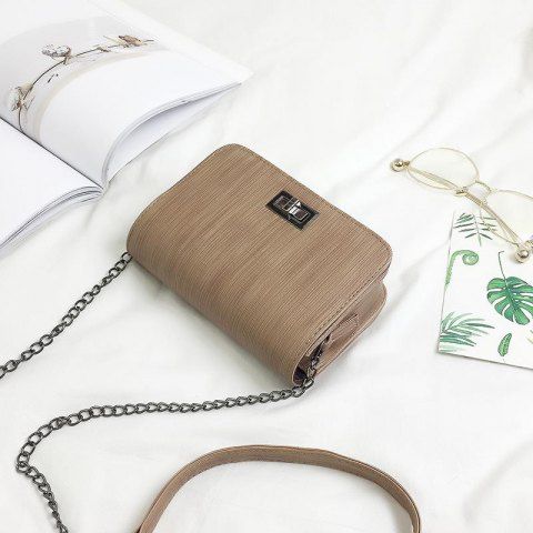 Small Bag Trend Version Chain Chain Small Square Bag Lock Single Shoulder Shoulder Bag