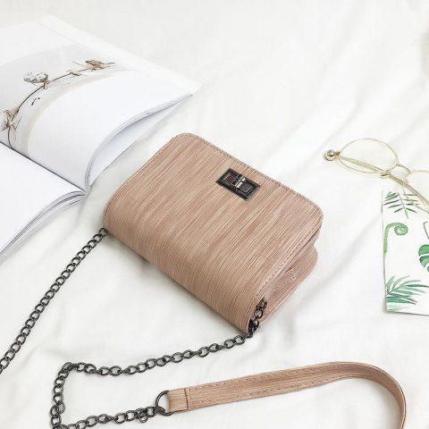 Small Bag Trend Version Chain Chain Small Square Bag Lock Single Shoulder Shoulder Bag