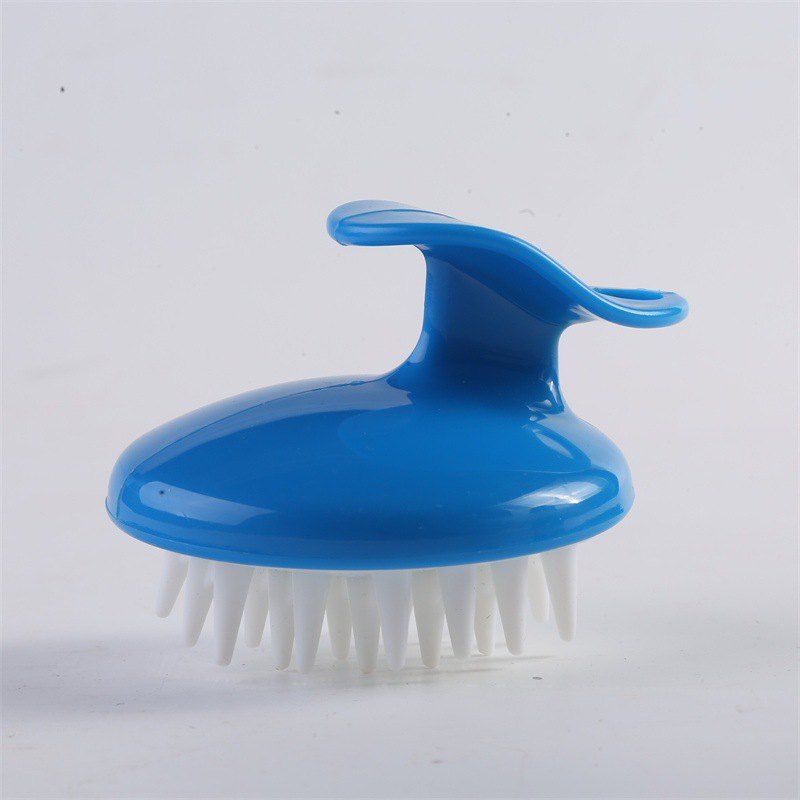 

Scalp Massage Shampoo Brush Non-slip Shampoo Comb Shower Shampoo Massage Head Meridian Does Not Hurt Hair Comb, Blue