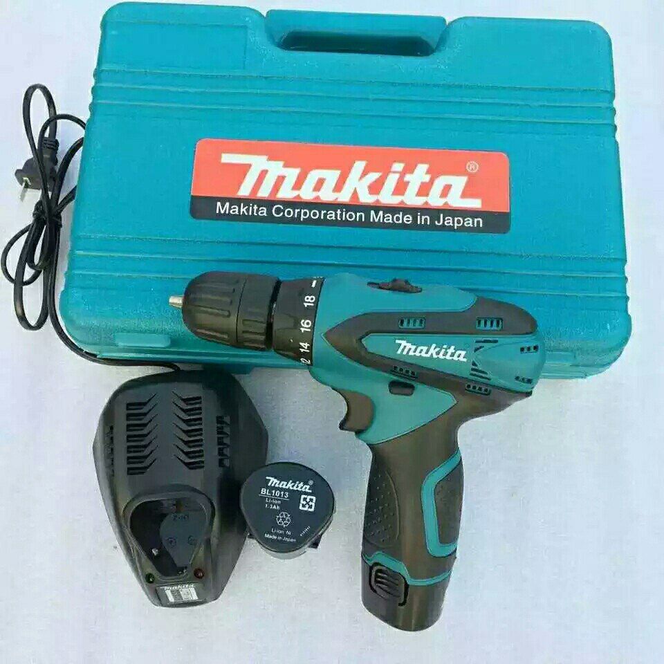 

Makita DF330DWE 12V Charging Drill Makita Lithium Electric Hand Drill Double Speed Electric Screwdriver Electric Screwdriver, 12v makita double