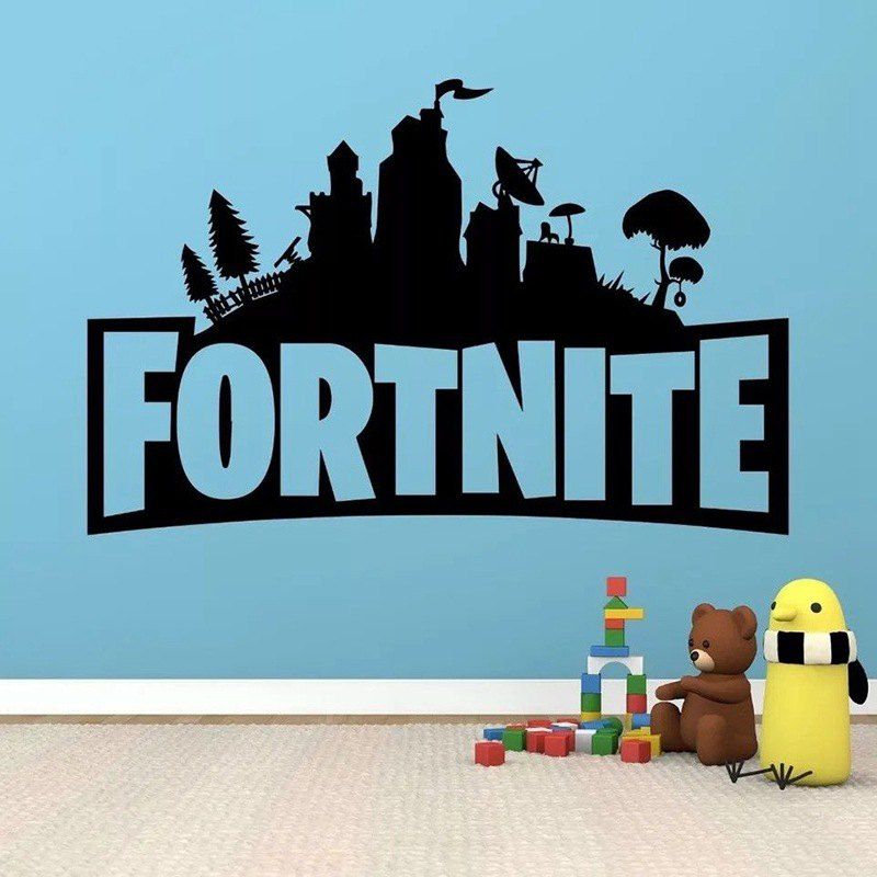 2019 Ebay Best Selling Game Fortnite Bedroom Wall Decor!   ation - unique ebay best selling game fortnite bedroom wall decoration graffiti sticker fortress night wall sticker wdm1027