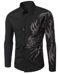 dragon collar shirt