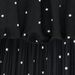 Graceful Bow Tie Collar Long Sleeve Polka Dot Pleated Maxi Dress For Women -  