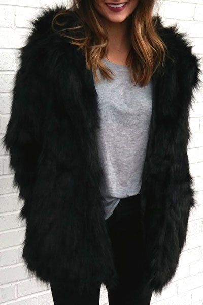 Best Hooded Faux Fur Bear Coat  