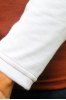 Glamour Round Neck Color Block Panel Design Long Sleeve Slim Fit Cotton Blend Women's T-Shirt -  