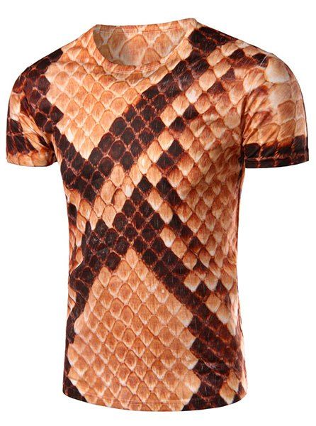 snakeskin wrap shirt