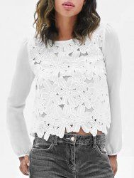 jewel collar blouse