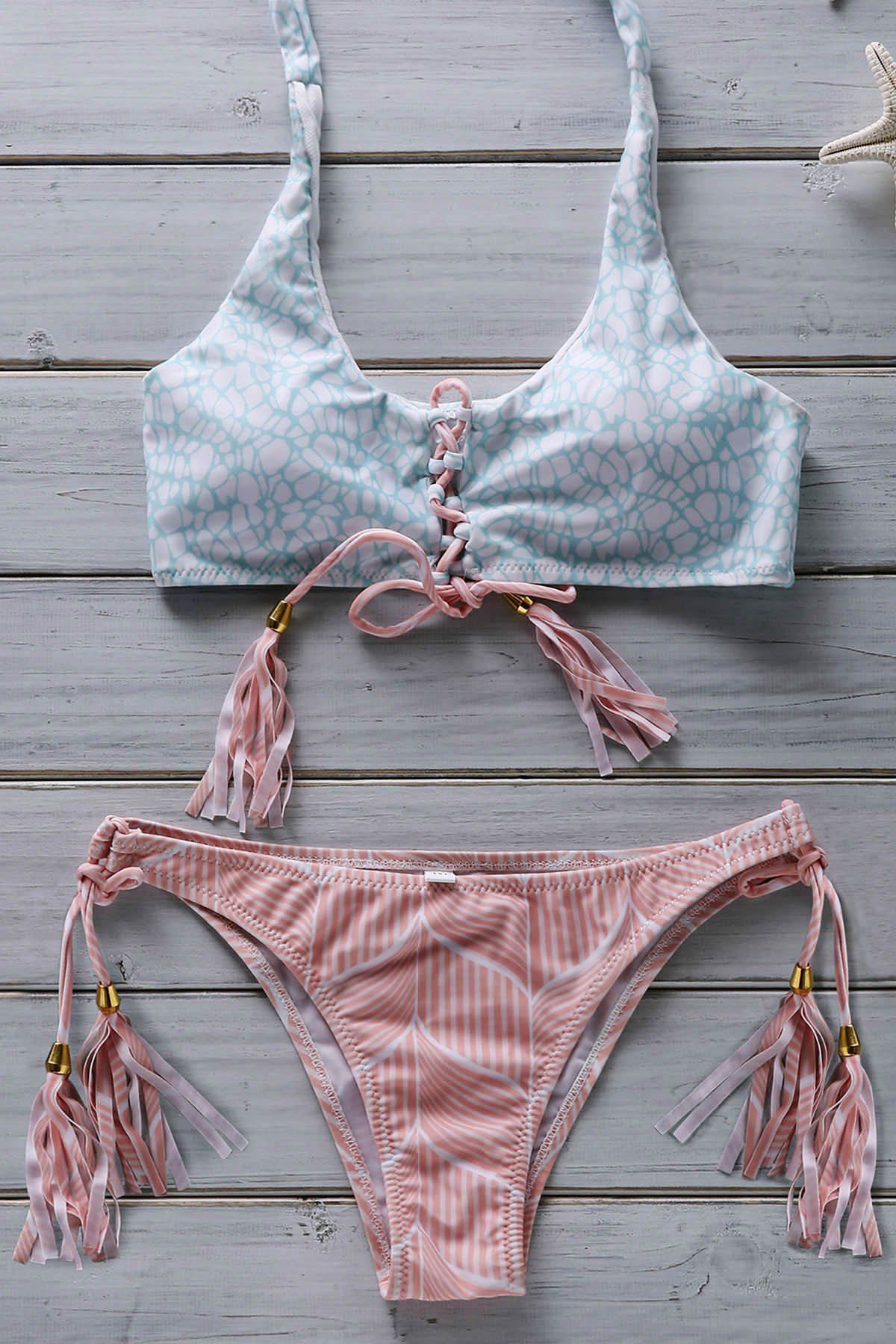 flower print bathing suit