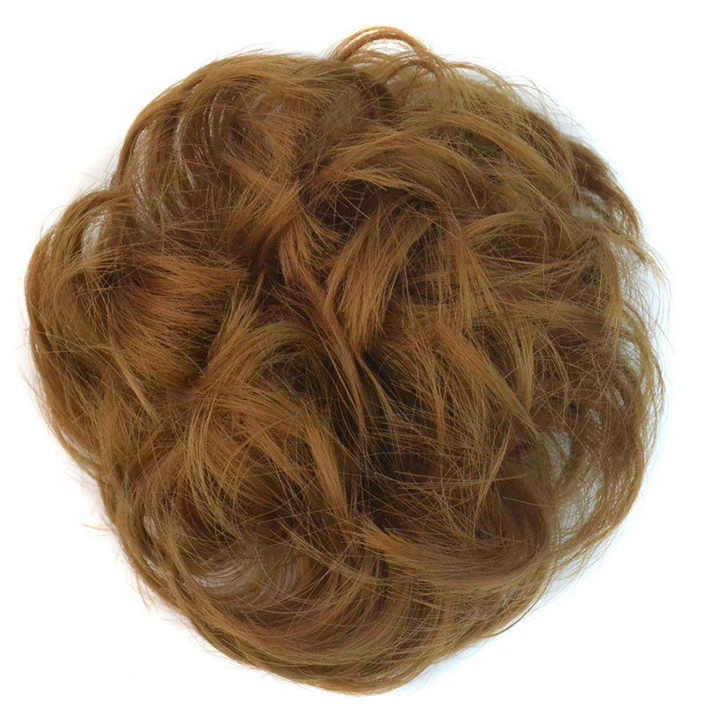 35 Off Bouffant Curly Synthetic Hair Bun Rosegal