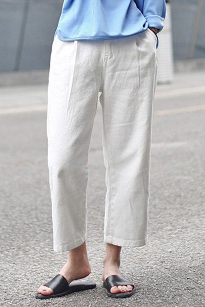 straight palazzo pants