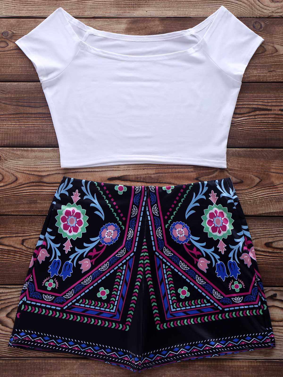 ethnic wear crop top