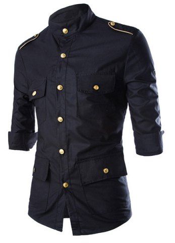 camisa tres cuartos hombre