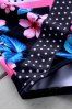 Sexy Round Neck Sleeveless Floral Print One-piece Swimwear For Women -  