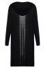 Trendy Hooded Solid Color Long Sleeve Women's Cardigan -  