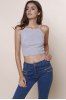 Ribbed Crop Cami Top -  
