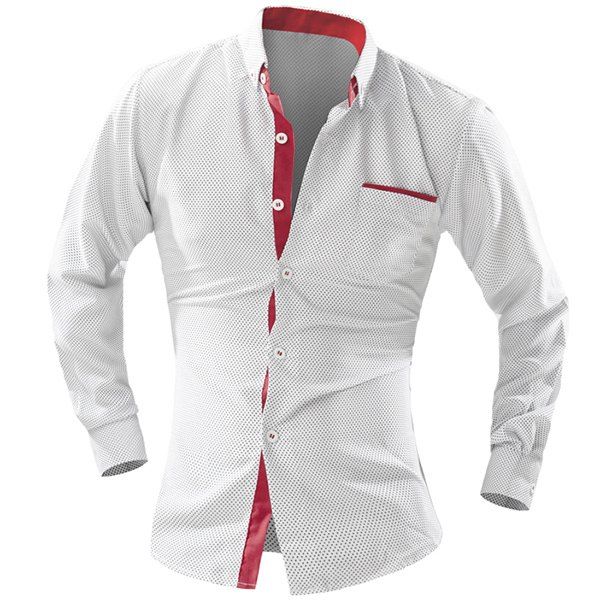 turn down collar shirt