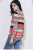 Casual Loose-Fitting Striped T-Shirt -  