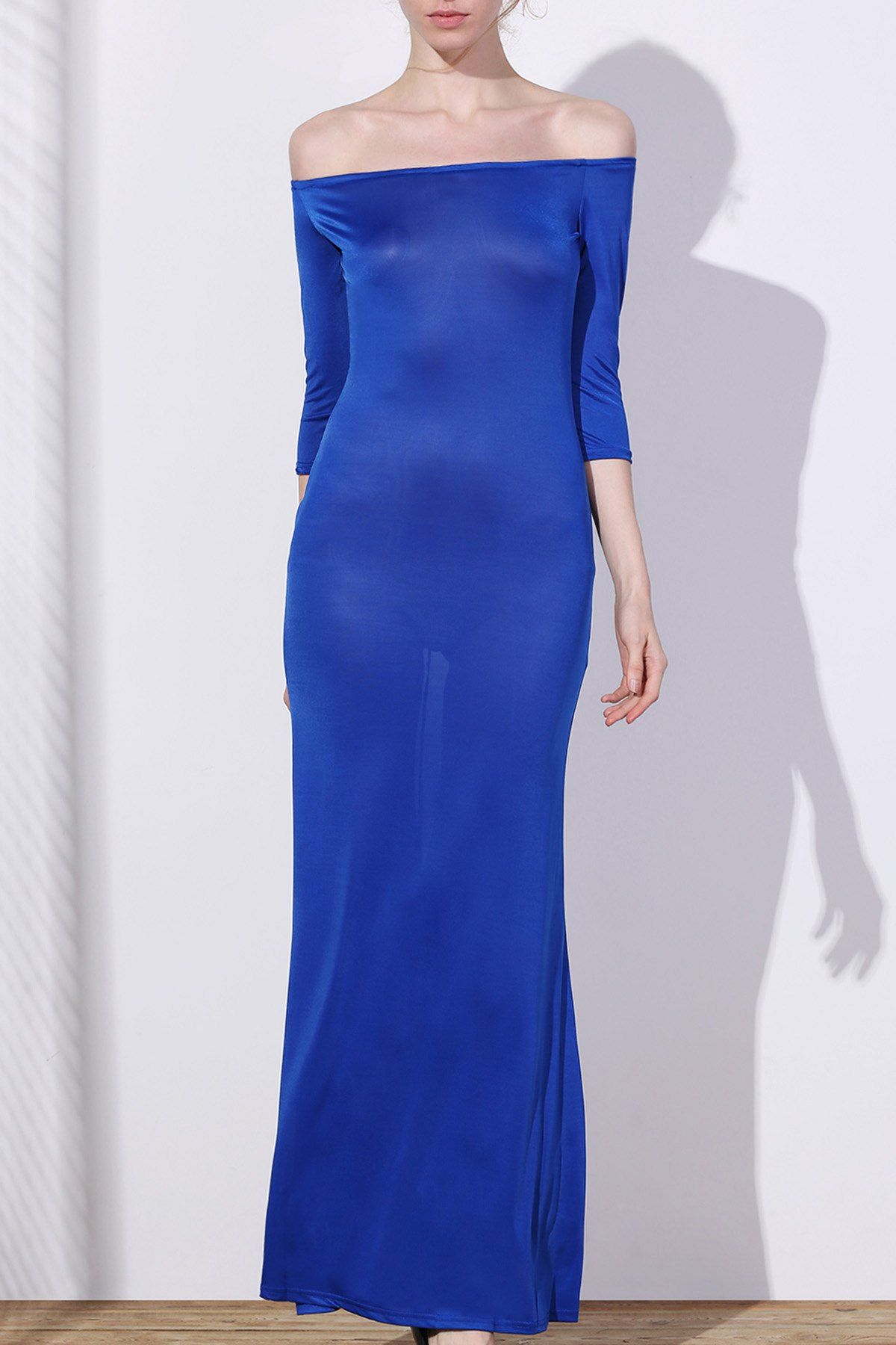 Sapphire Blue Color Dresses