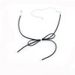 Hollow Out Adjustable Bow Embellished Chokers -  