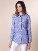 Stripes Long Sleeve Formal Shirt -  
