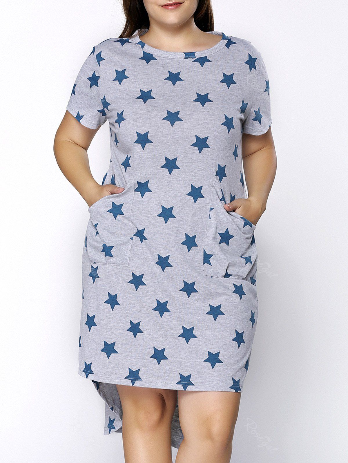 asymmetrical t shirt dress