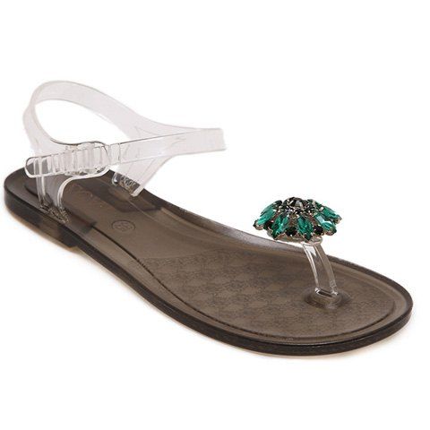 sandales femme plastique