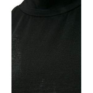 black bodycon crop top