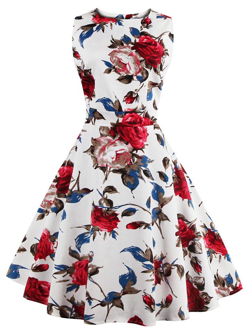 vintage floral gowns