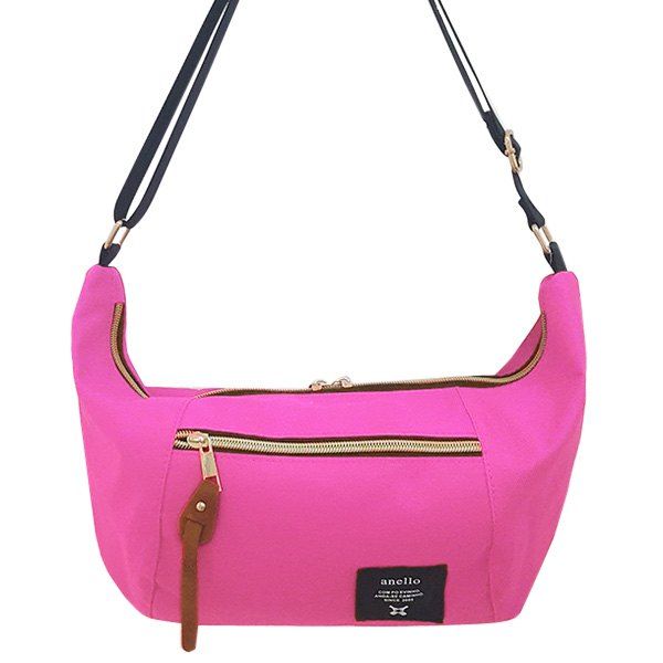 

Casual Solid Color and Zip Design Crossbody Bag For Women, Rose madder