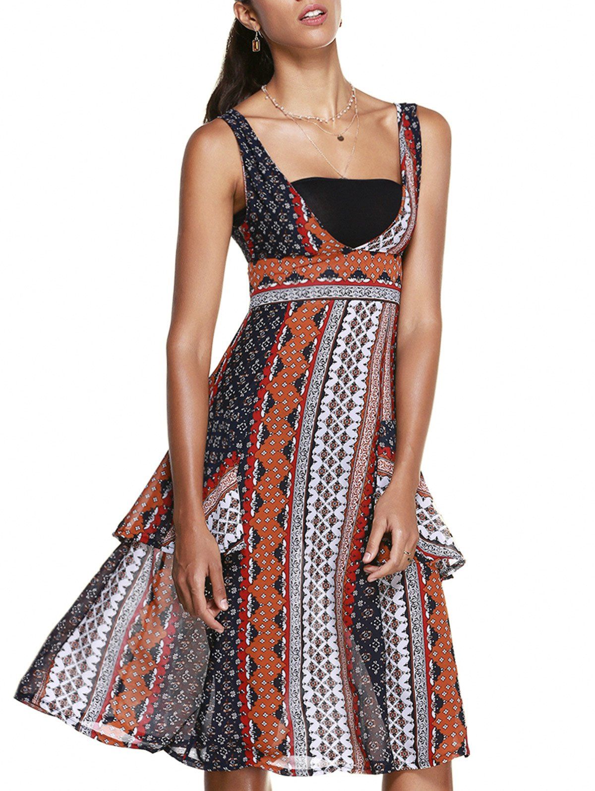 sleeveless ethnic wear