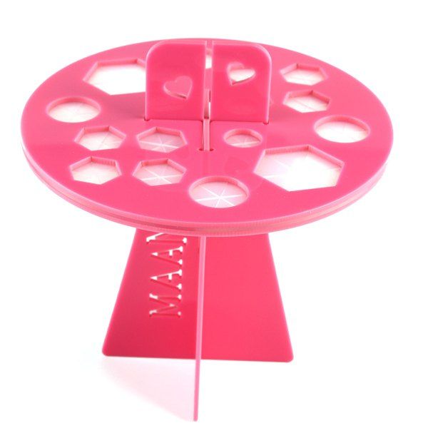 

Stylish Brushtree Brush Holder Brush Drying Rack, Pink