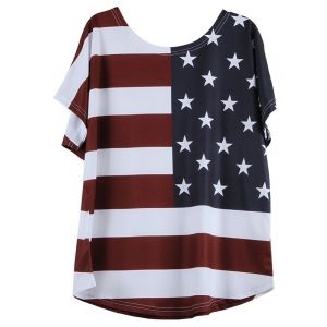 distressed flag shirts