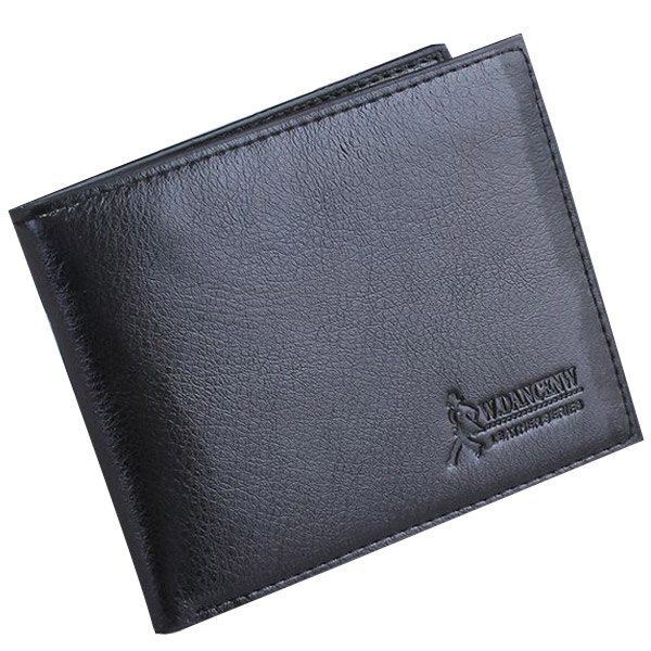 

Bi-fold Slim Money Clip Wallet, Black