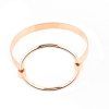 Hollow Out Big Round Circle Bracelet -  