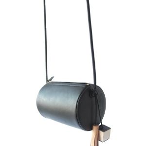 Tassel Black Crossbody Bag