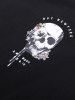 BoyNewYork Cool Skulls Printed Short Sleeves T-Shirt -  