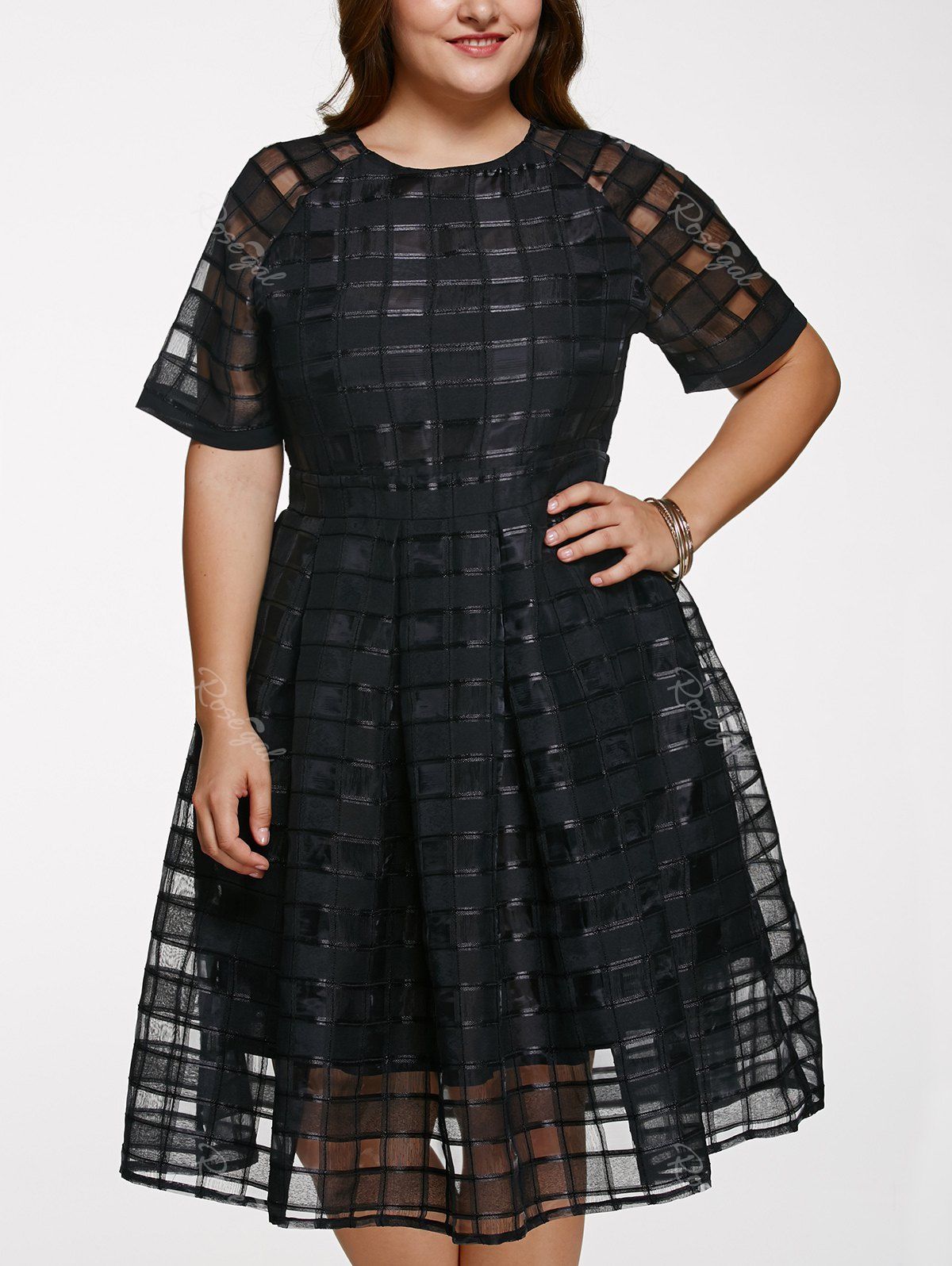 plus size see thru outfits
