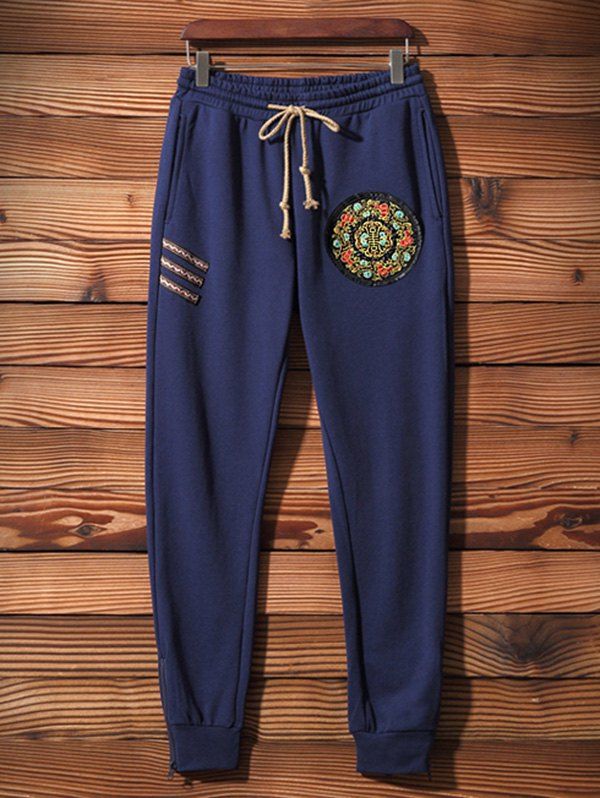 zipper cuff joggers