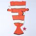 Stripe Cartoon Knitted Clownfish Blanket and Throws For Kids -  