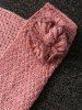 Falbala Shape Mermaid Tail Design Knitted Baby Blankets -  