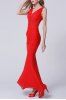 Backless Maxi Ruched Formal Slim Prom Dress -  