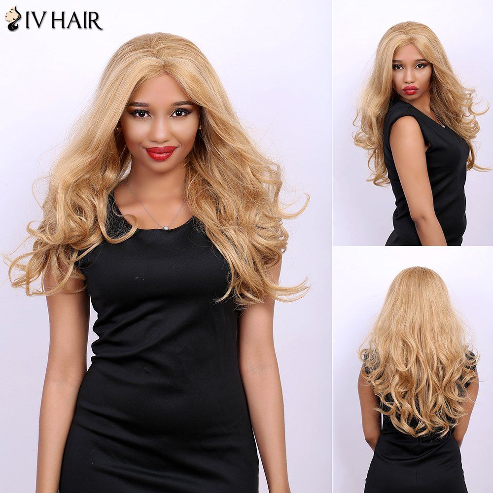 perruque blonde vrai cheveux