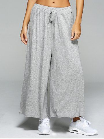 yoga pants drawstring loose waist wide leg rosegal fb join