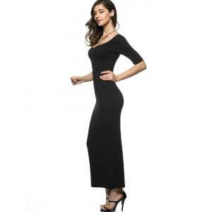 Long black fitted evening dresses Long black fitted evening dresses